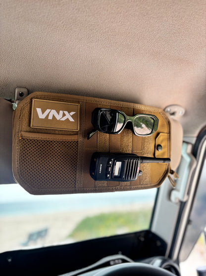 VNX SUN VISOR/DASH ORGANISER - Sandy