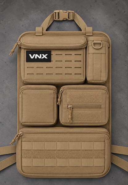 VNX Universal Seat Back Organiser - Sandy