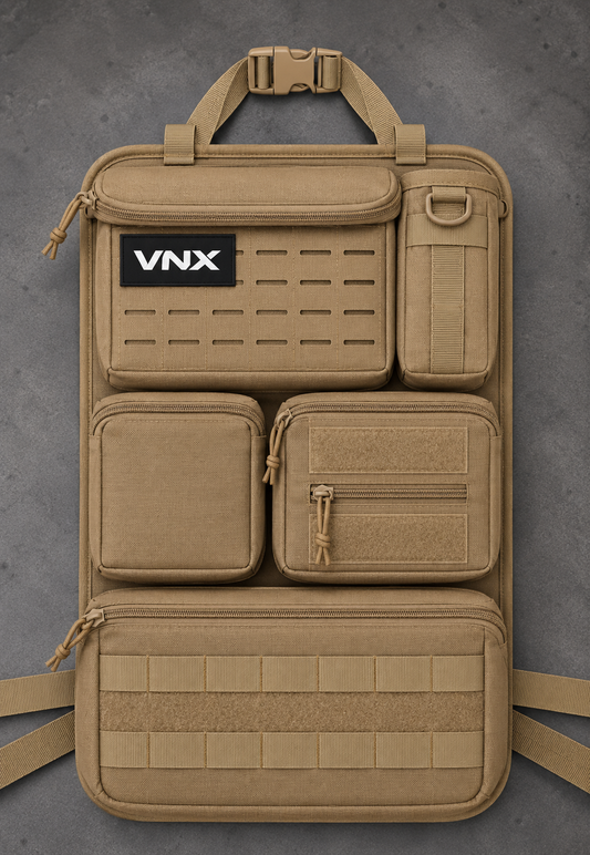 VNX Universal Seat Back Organiser - Sandy